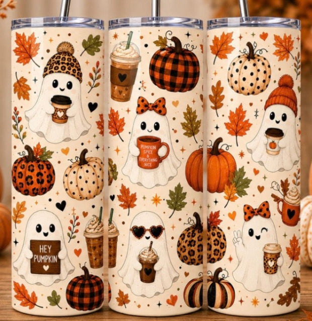 Fall Ghost Tumbler