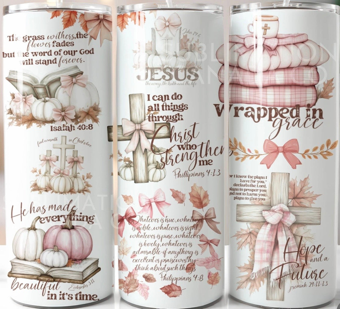 Wrapped in Grace Tumbler