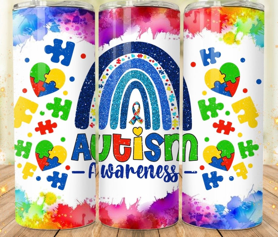 Autism Awareness Tumbler