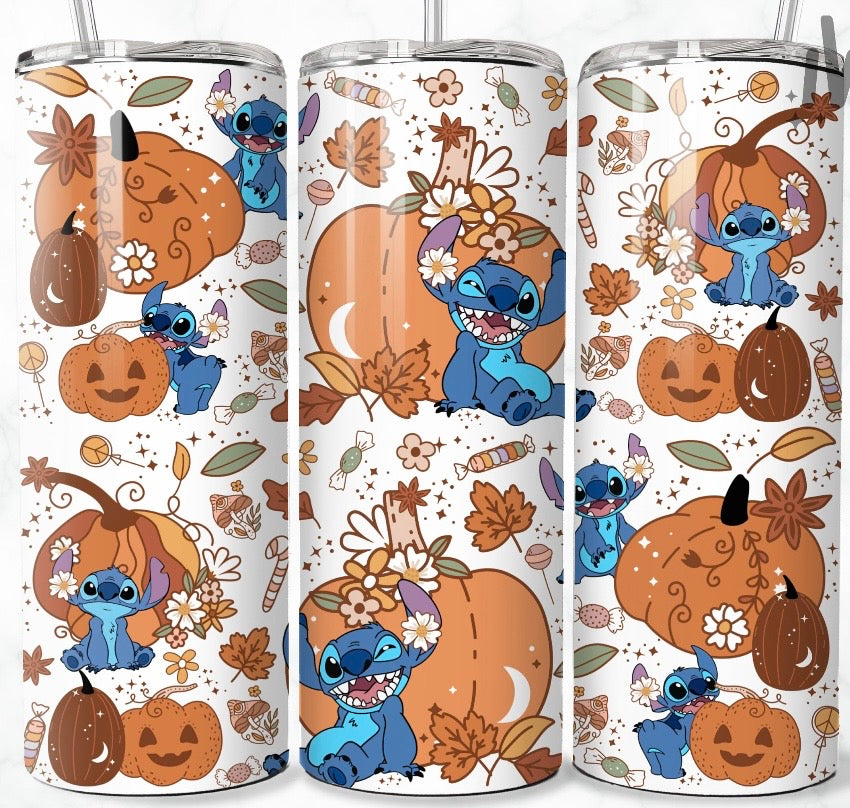 Fall Stitch Tumbler